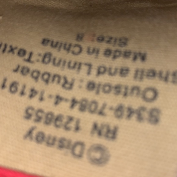 Disney Minnie Mouse Cheetah Print loafers- Size 8 - Picture 4 of 7